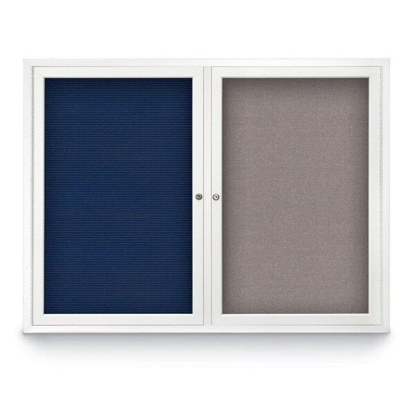 Corkboard, Burgundy/Satin, 18" x 24"